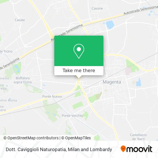 Dott. Caviggioli Naturopatia map