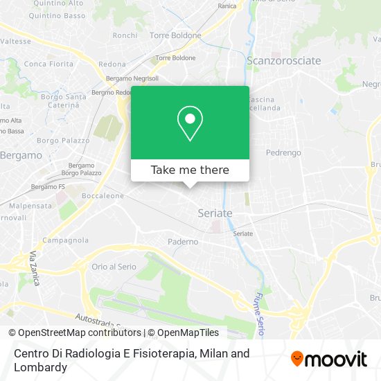 Centro Di Radiologia E Fisioterapia map