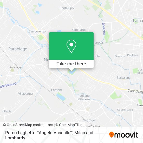 Parco Laghetto ""Angelo Vassallo"" map