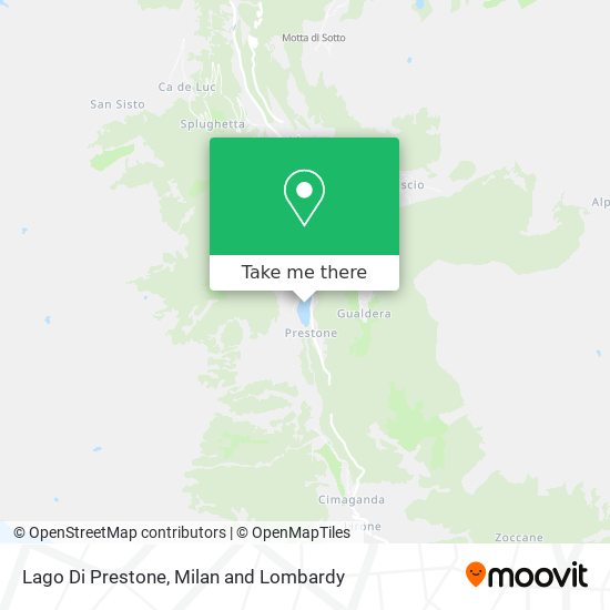 Lago Di Prestone map