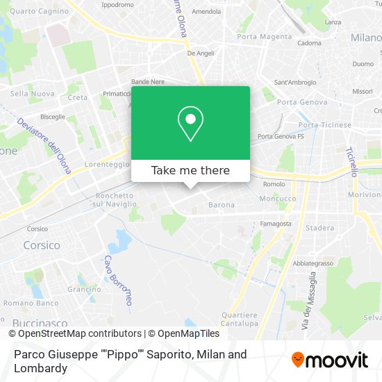 Parco Giuseppe ""Pippo"" Saporito map
