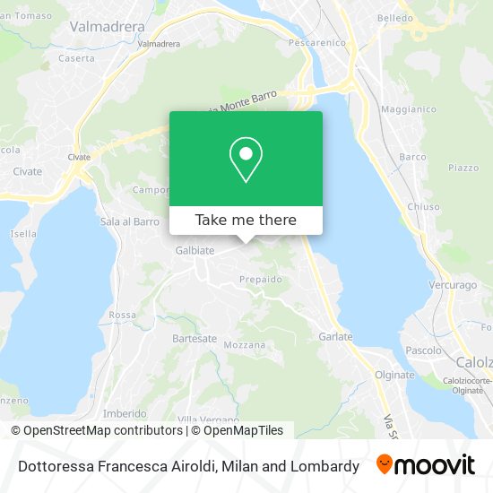 Dottoressa Francesca Airoldi map