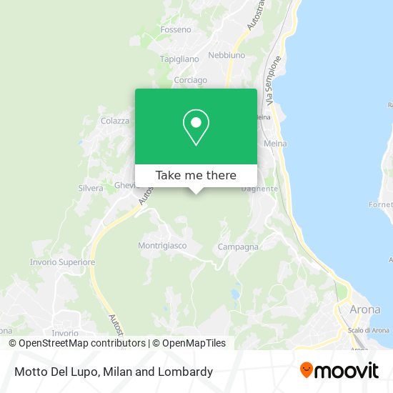Motto Del Lupo map