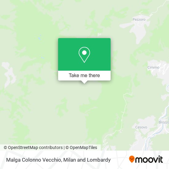 Malga Colonno Vecchio map