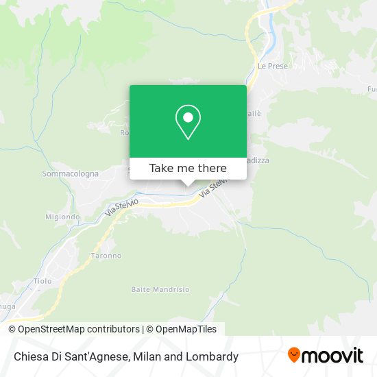 Chiesa Di Sant'Agnese map
