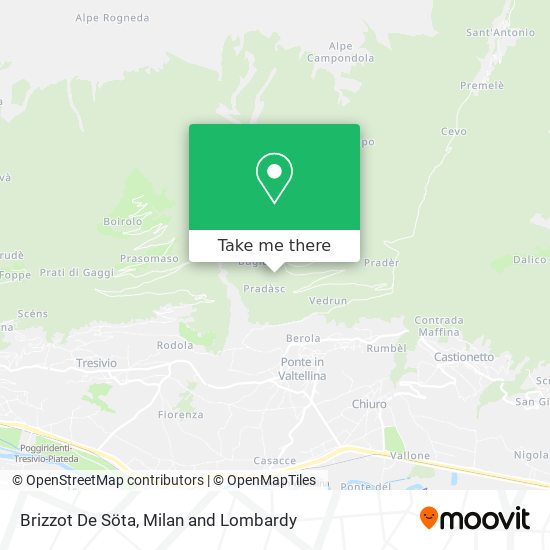 Brizzot De Söta map