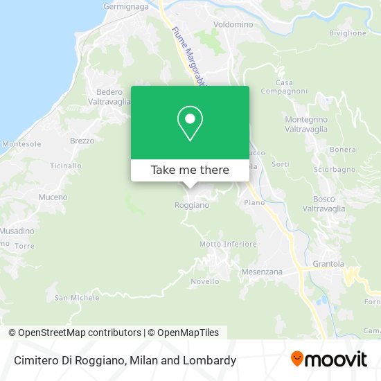 Cimitero Di Roggiano map