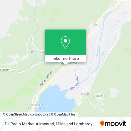 Da Paolo Market Alimentari map