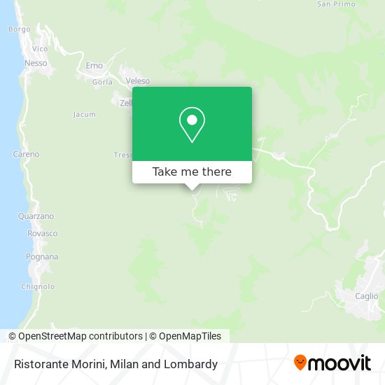 Ristorante Morini map