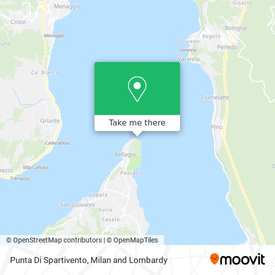 Punta Di Spartivento map