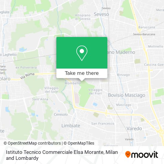 Istituto Tecnico Commerciale Elsa Morante map