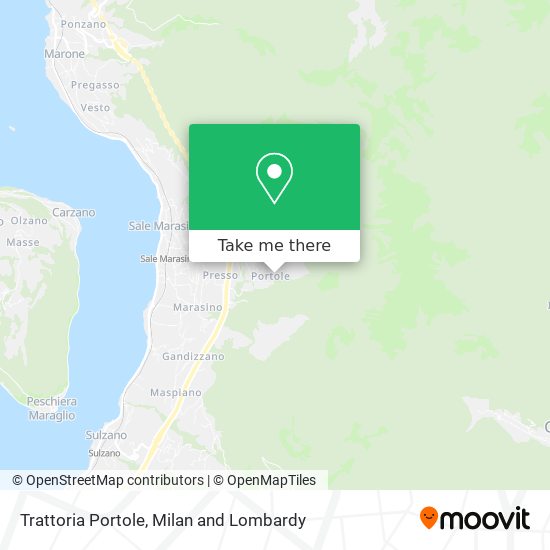 Trattoria Portole map