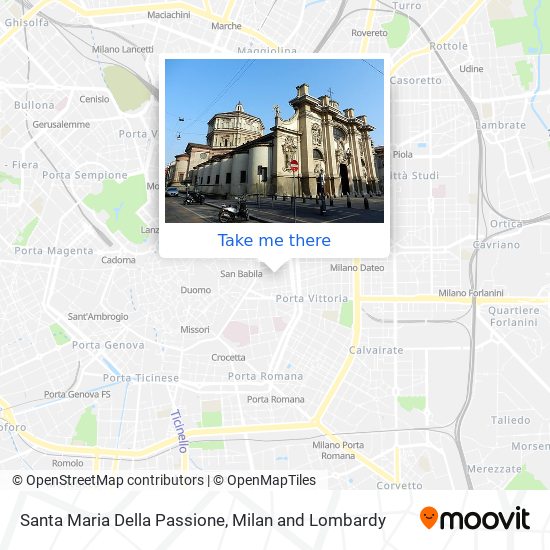 Santa Maria Della Passione map