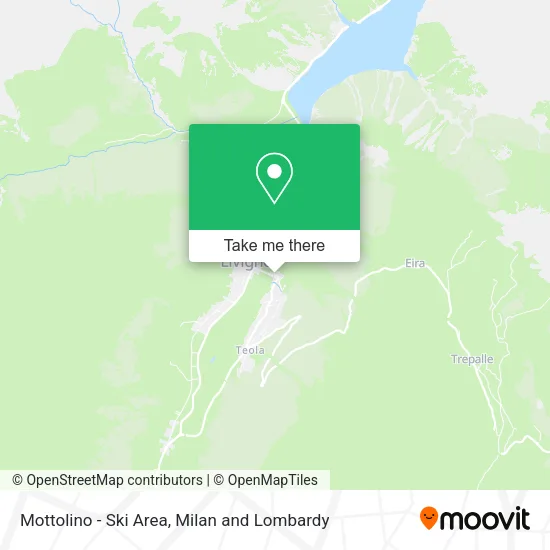 Mottolino - Ski Area map