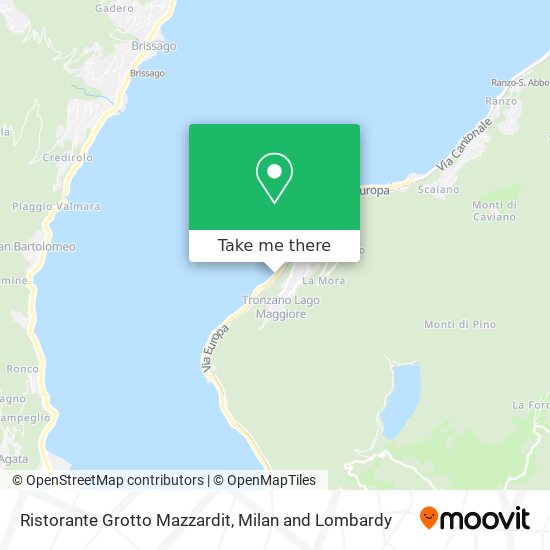 Ristorante Grotto Mazzardit map