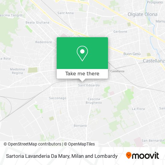 Sartoria Lavanderia Da Mary map