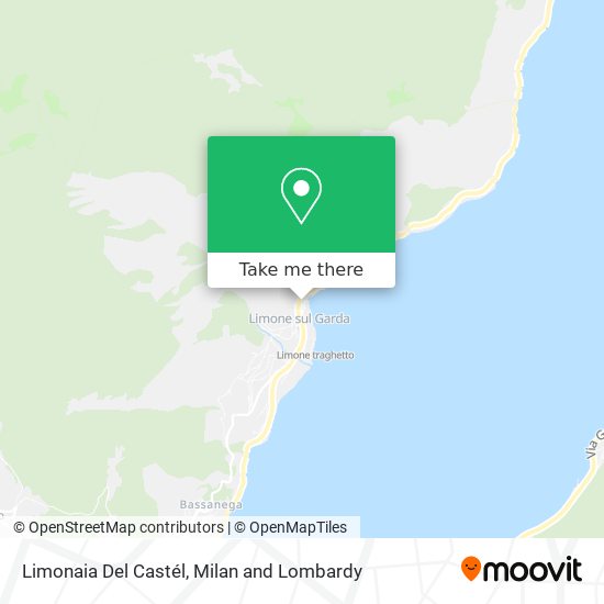 Limonaia Del Castél map