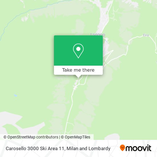 Carosello 3000 Ski Area 11 map