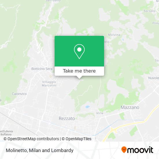 Molinetto map