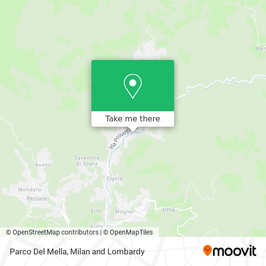 Parco Del Mella map