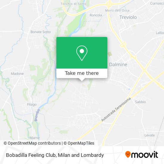 Bobadilla Feeling Club map