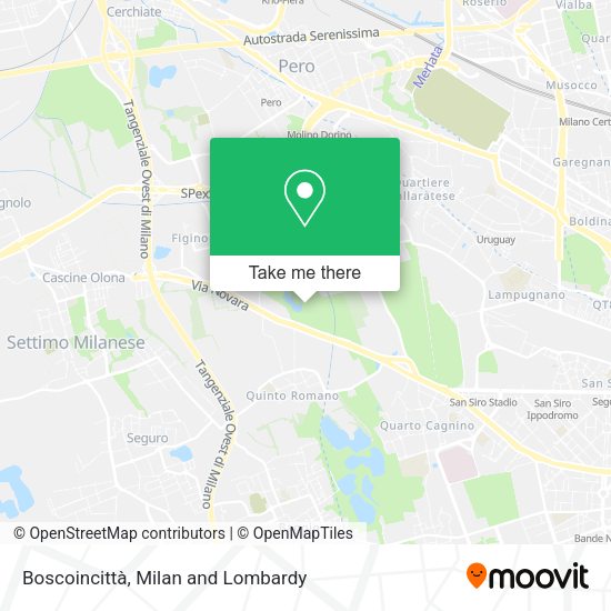 Boscoincittà map