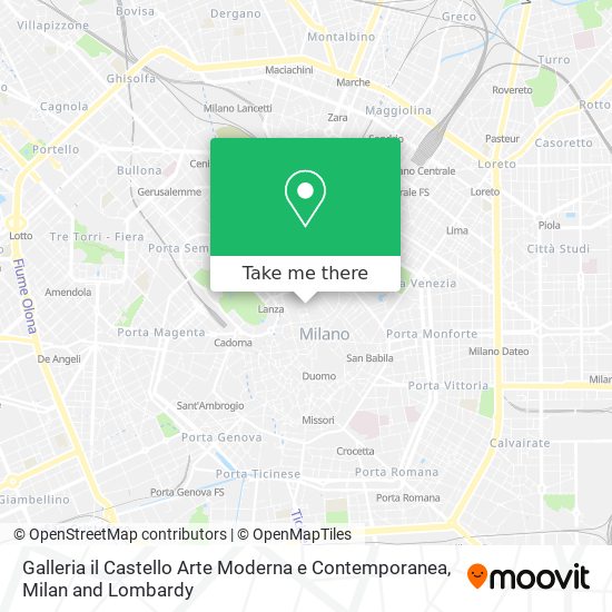 Galleria il Castello Arte Moderna e Contemporanea map