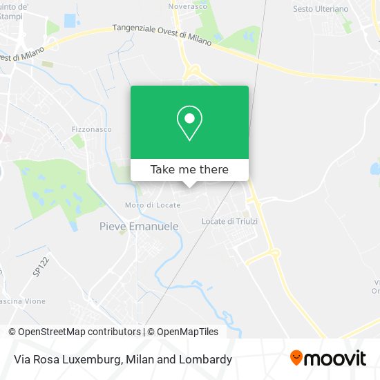 Via Rosa Luxemburg map