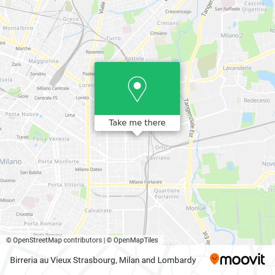 Birreria au Vieux Strasbourg map