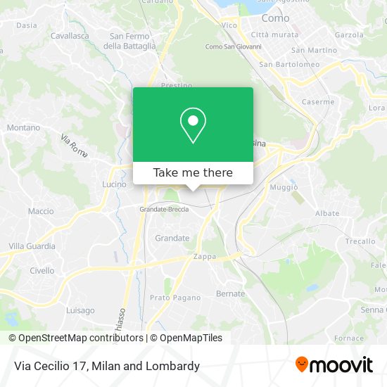 Via Cecilio 17 map