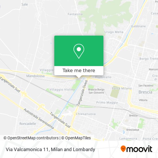 Via Valcamonica 11 map