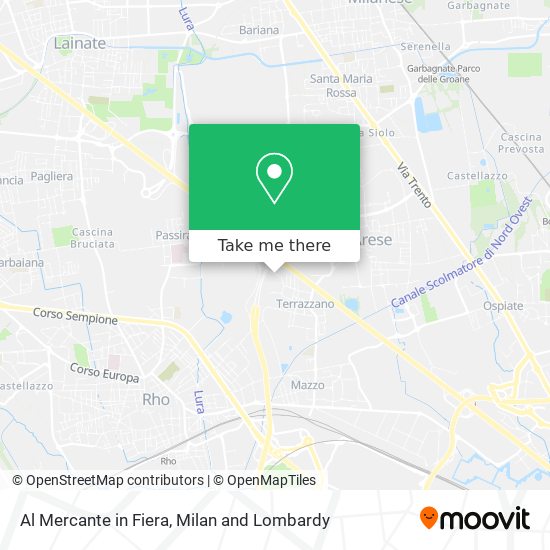 Al Mercante in Fiera map