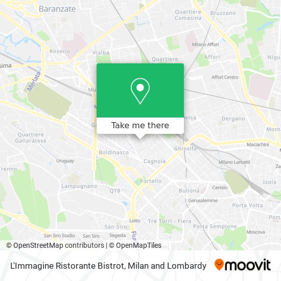 L'Immagine Ristorante Bistrot map