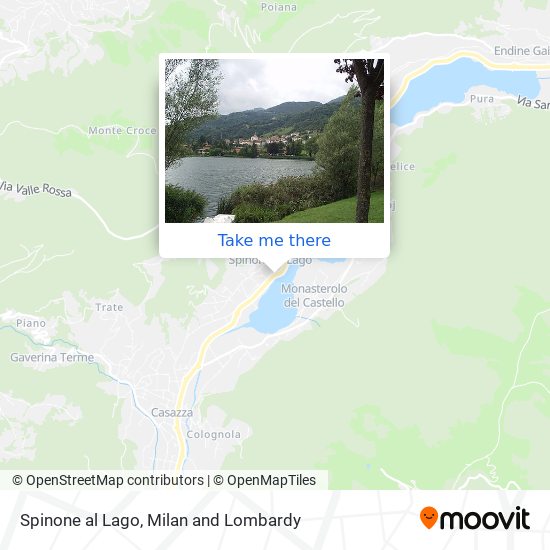 Spinone al Lago map