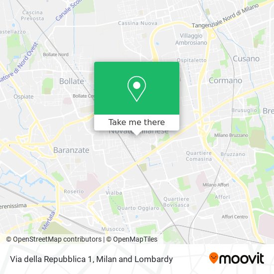 Via della Repubblica 1 map