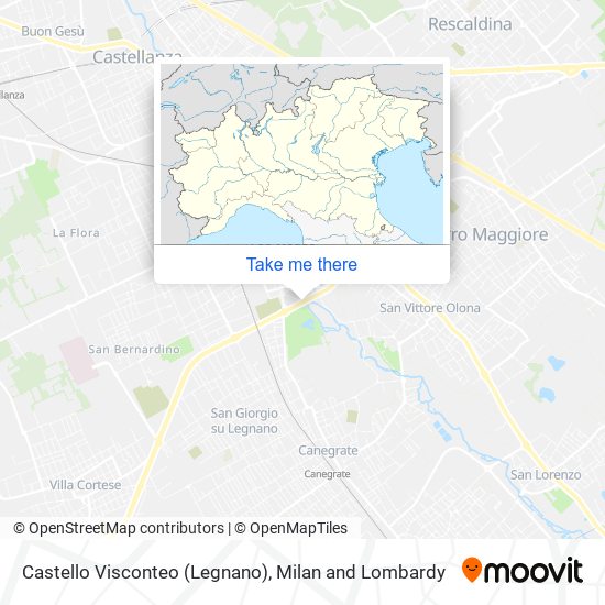 Castello Visconteo (Legnano) map