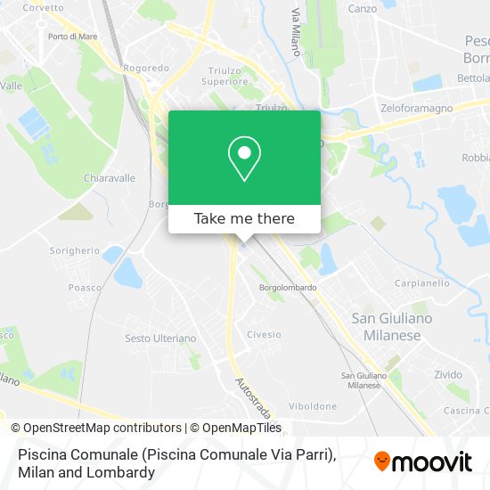 Piscina Comunale (Piscina Comunale Via Parri) map