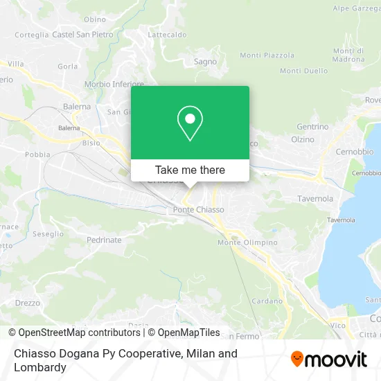 Chiasso Dogana Py Cooperative map