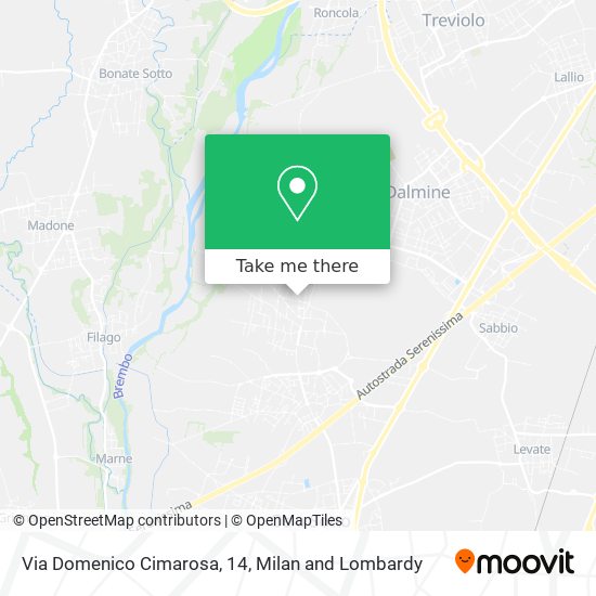Via Domenico Cimarosa, 14 map