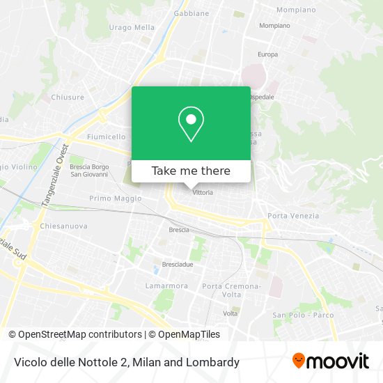 Vicolo delle Nottole 2 map