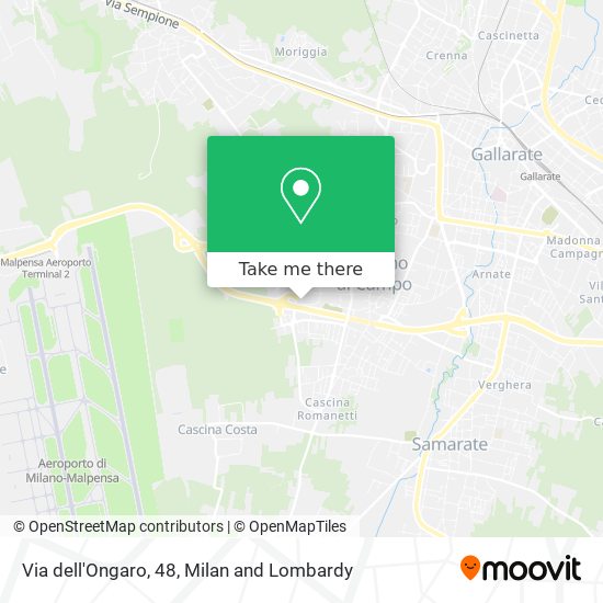 Via dell'Ongaro, 48 map