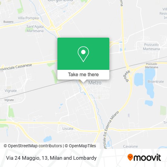 Via 24 Maggio, 13 map