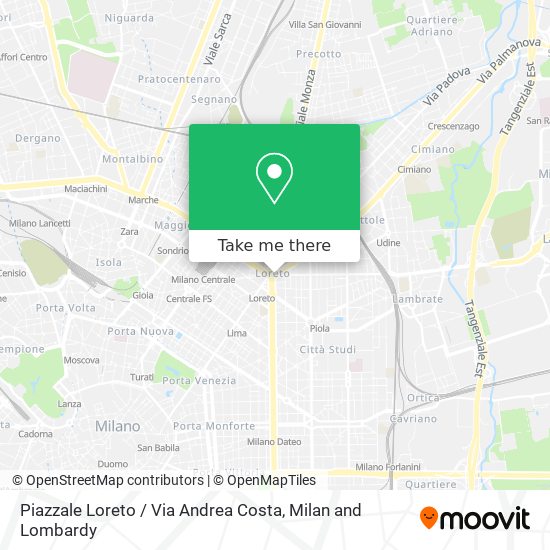 Piazzale Loreto / Via Andrea Costa map