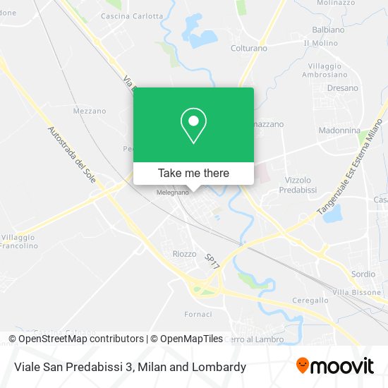 Viale San Predabissi 3 map