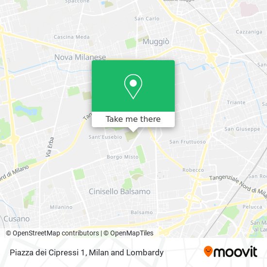 Piazza dei Cipressi 1 map