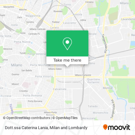 Dott.ssa Caterina Lania map