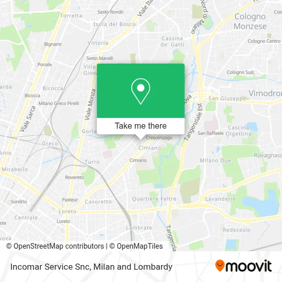 Incomar Service Snc map
