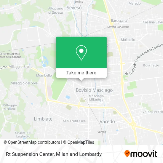 Rt Suspension Center map
