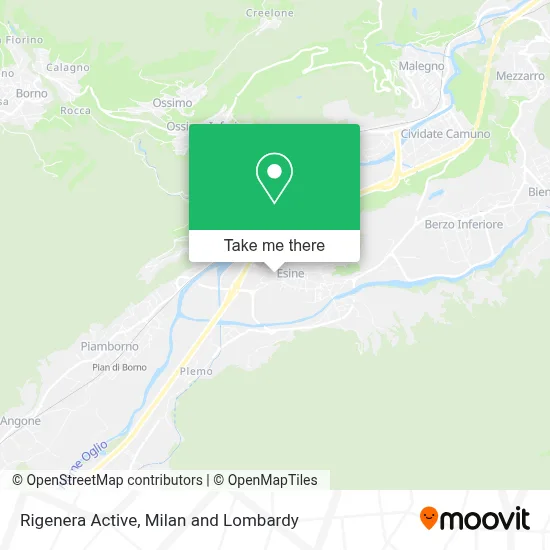 Rigenera Active map