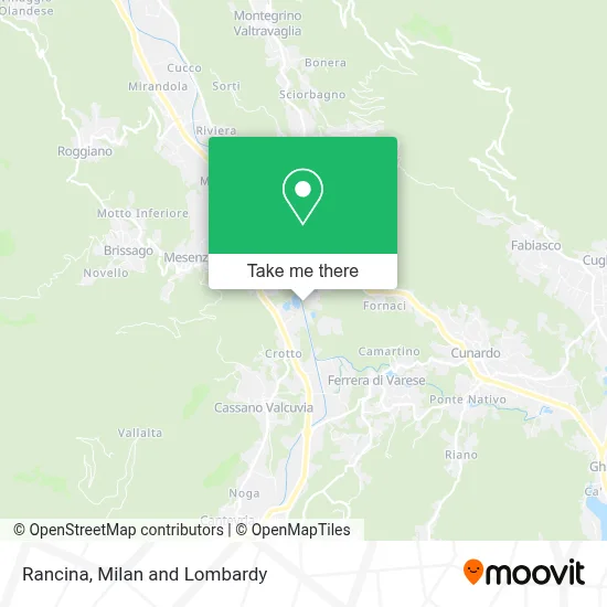 Rancina map